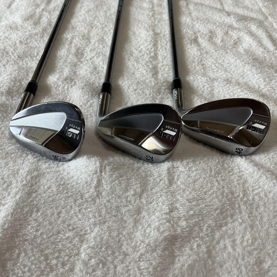 PRGR FORGED ウェッジ3本セット 48, 52, 56度