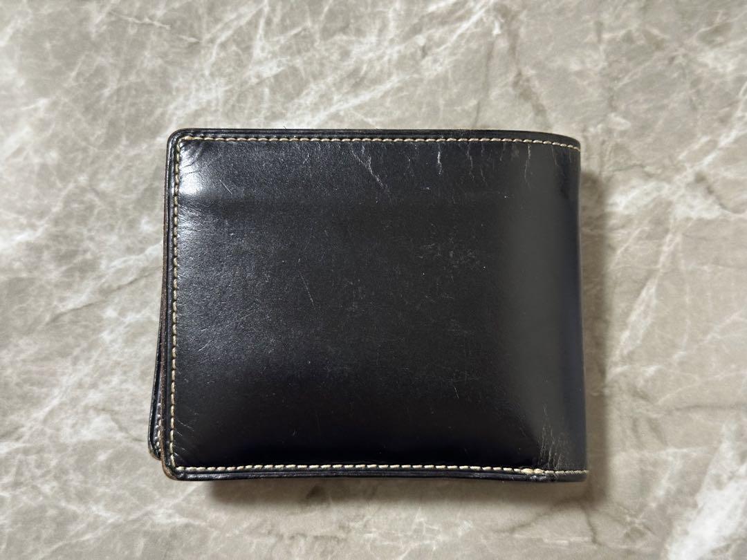GANZO ブライドルレザー 二つ折り財布