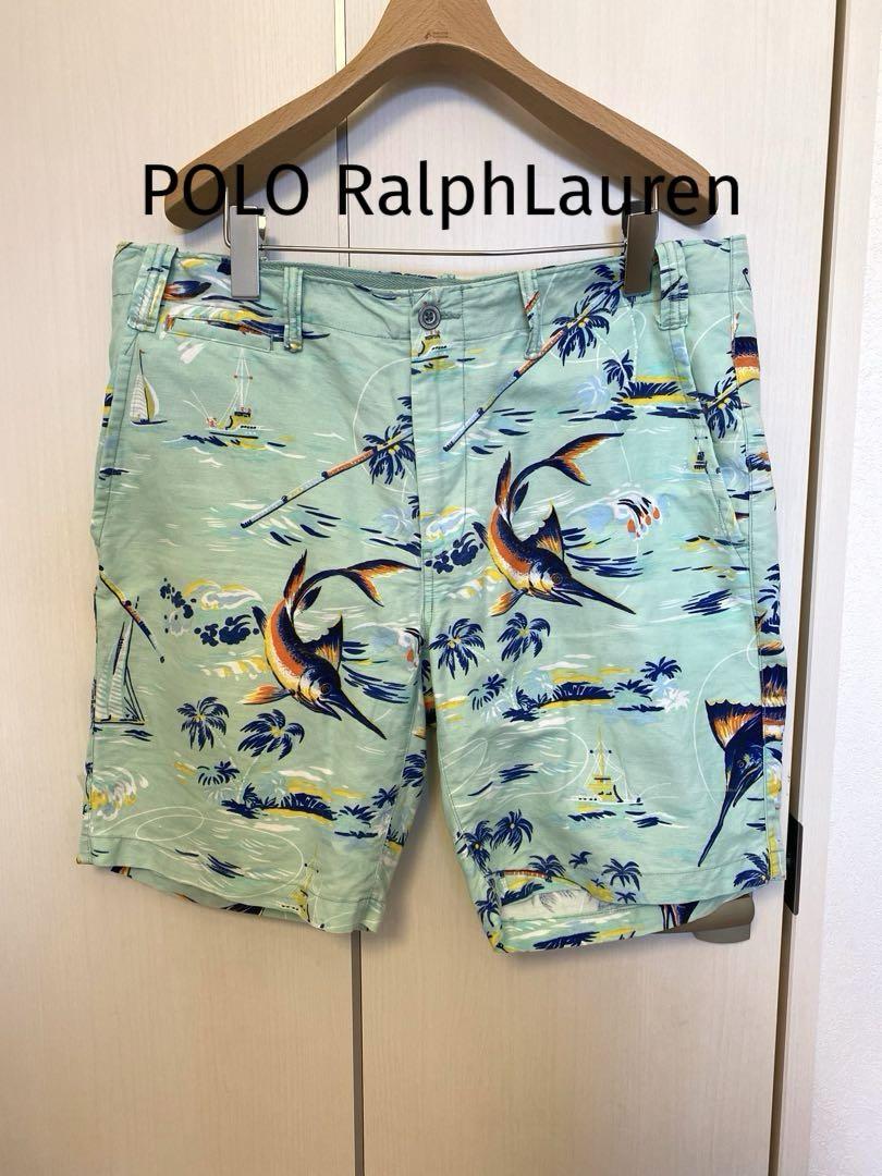《希少》ポロラルフローレン　POLO RalphLauren ハーフパンツ　34