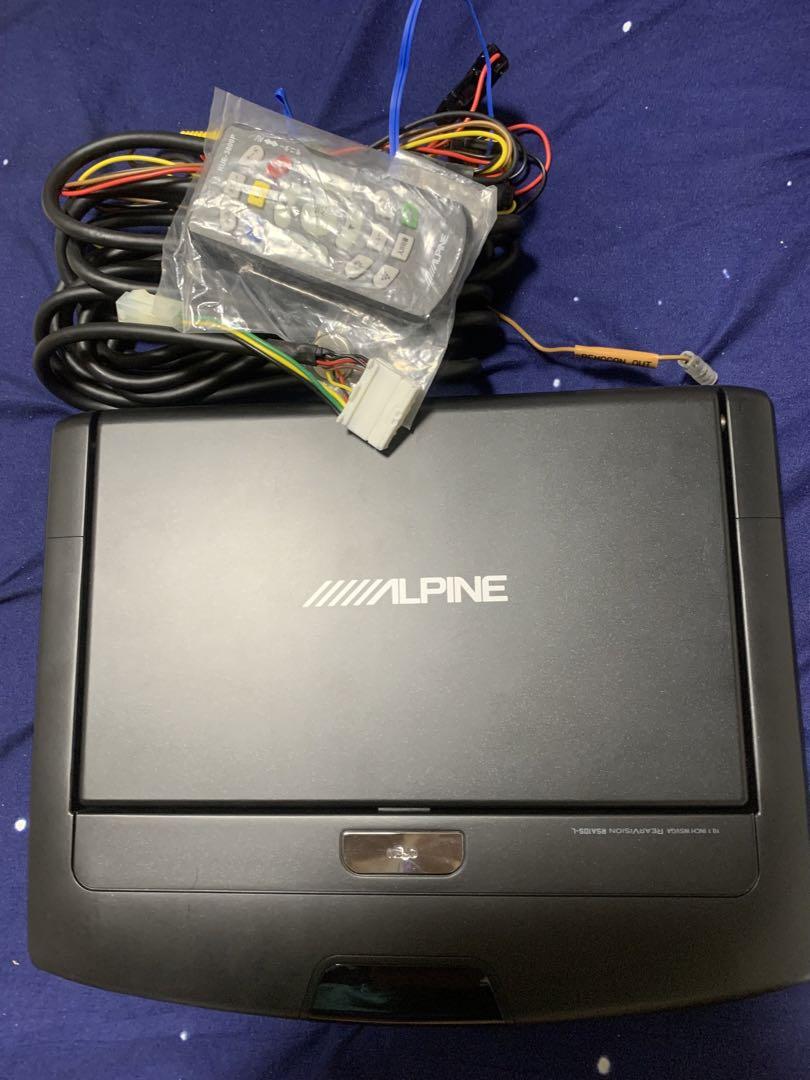 フリップダウンモニタ RSA10S-L-B  アルパイン