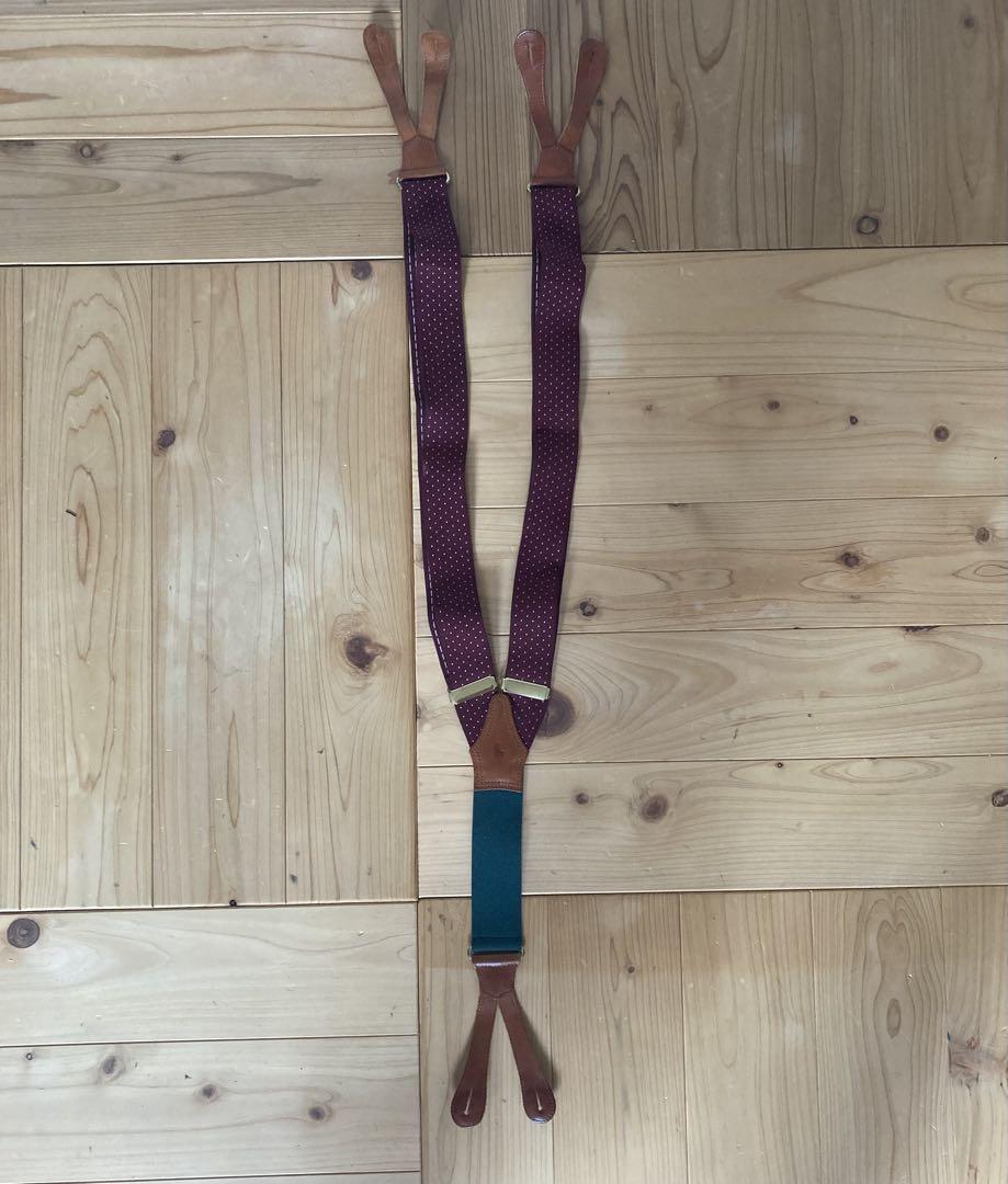 Polo RALPH LAUREN サスペンダー POLO RALPH LAUREN ラルフローレン サスペンダー ビンテージ 赤
