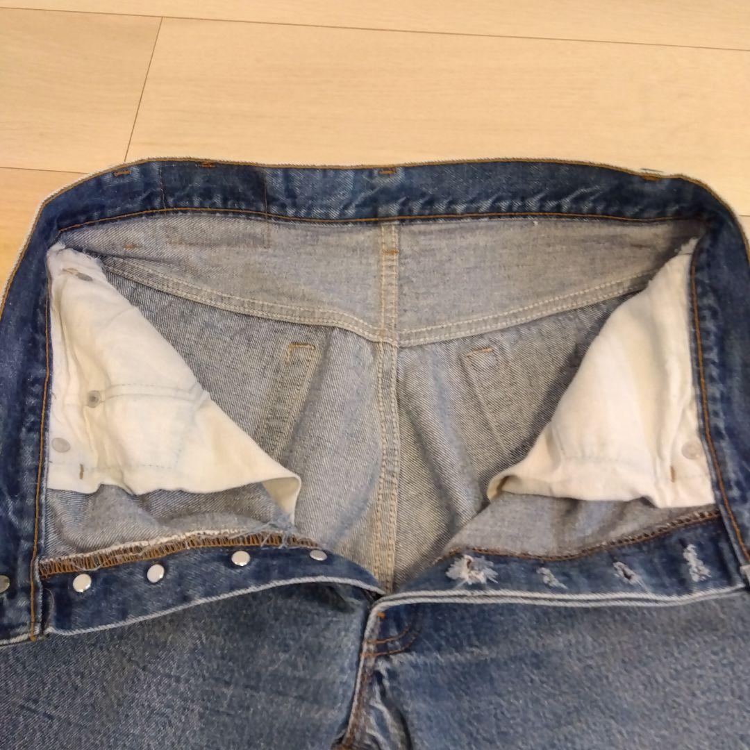 80s USA made Levi's 501 red tab original Vintage W34 limited