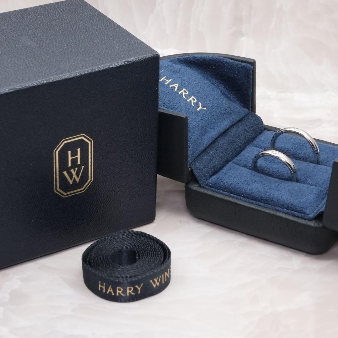 ★HARRY WINSTON★ ラウンドマリッジリング ダイヤ ペア 定価81万