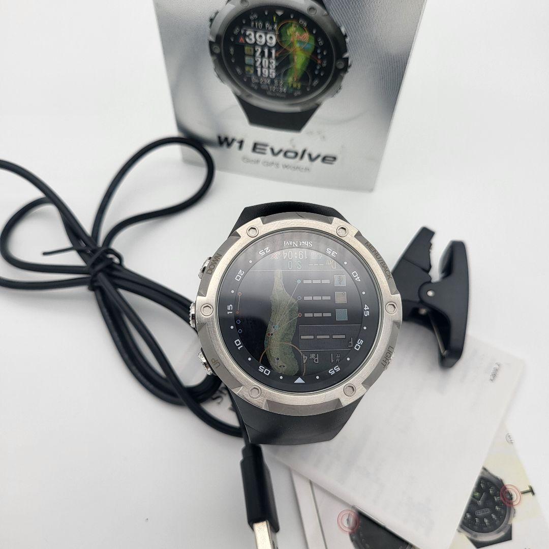ショットナビSHOT NAVI W1EVOLVE ゴルフGPS距離計