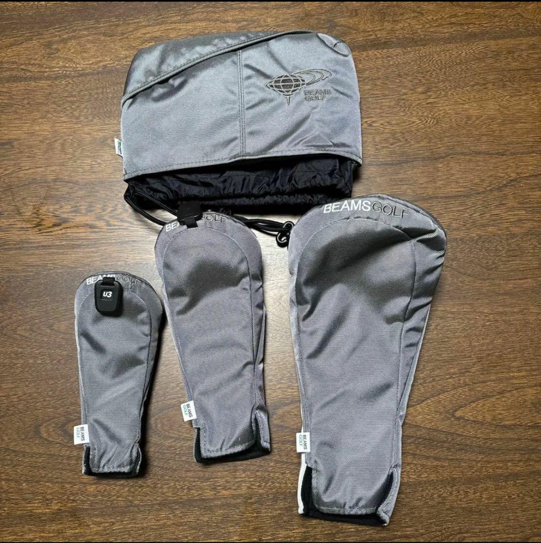 超美品!ビームスゴルフ ヘッドカバー4点セットゴルフ BEAMS GOLF 画像2