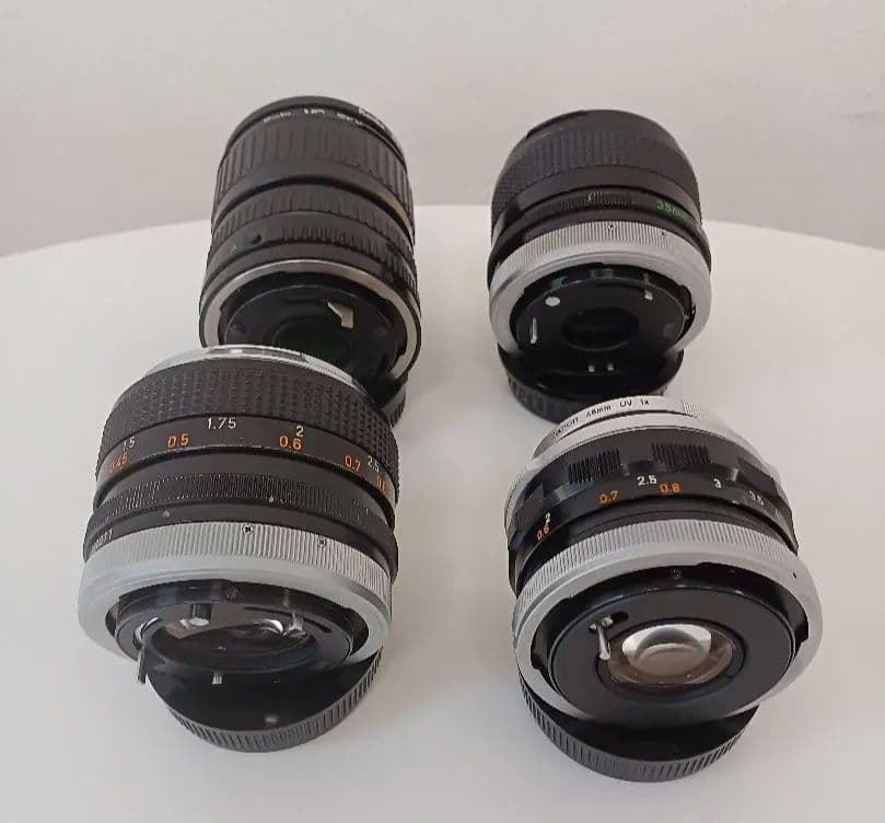 Canon FD FL レンズ 4本セット 50mm 1.4他 ② Canon FD FL レンズ 4本セット 50mm 1.4他 ② - メルカリ