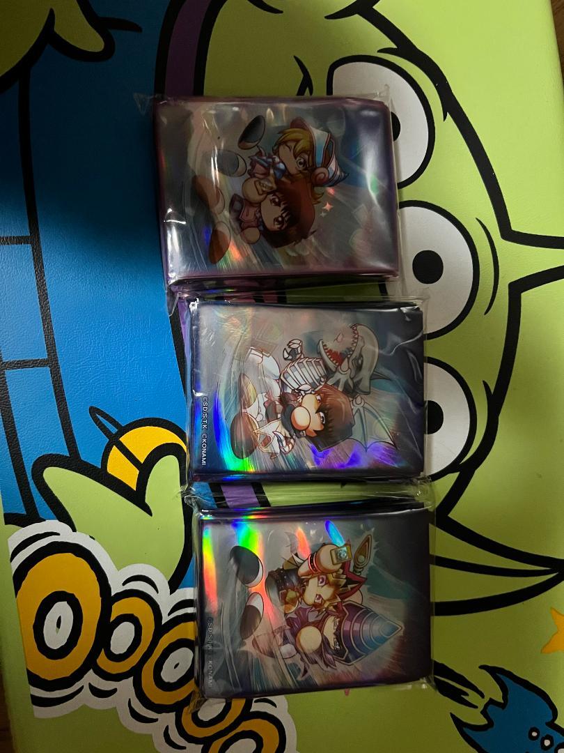 遊戯王 パワプロコラボ スリーブ 3種セット 新品 - メルカリ
