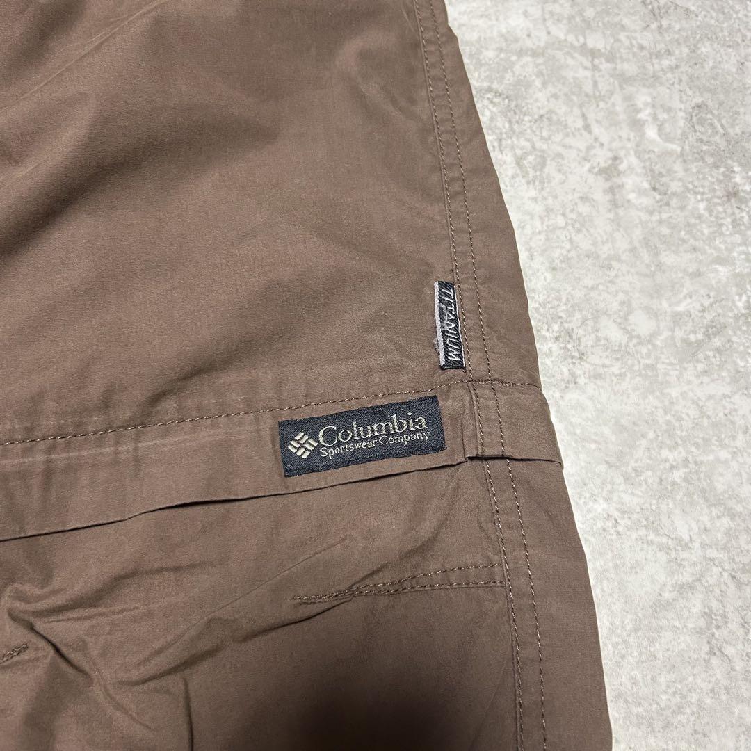 00s Columbia デタッチャブルパンツ ブラウン