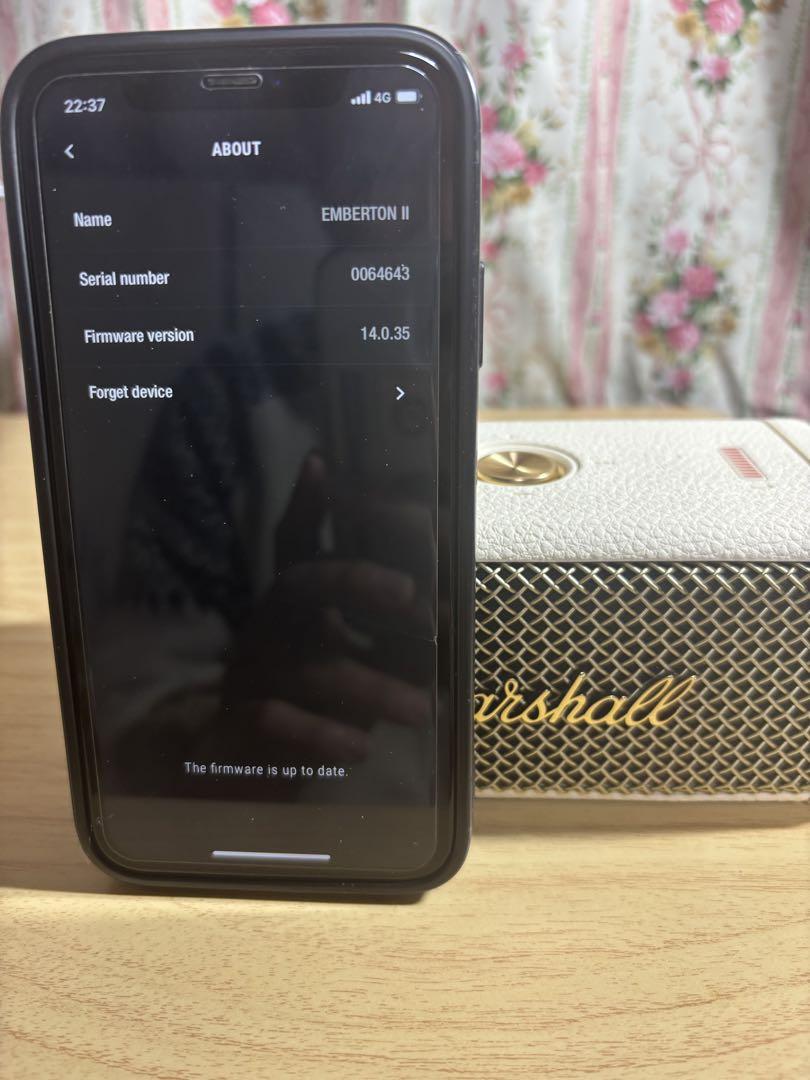 (正規品)Marshall EMBERTON Ⅱワイヤレススピーカー美品.
