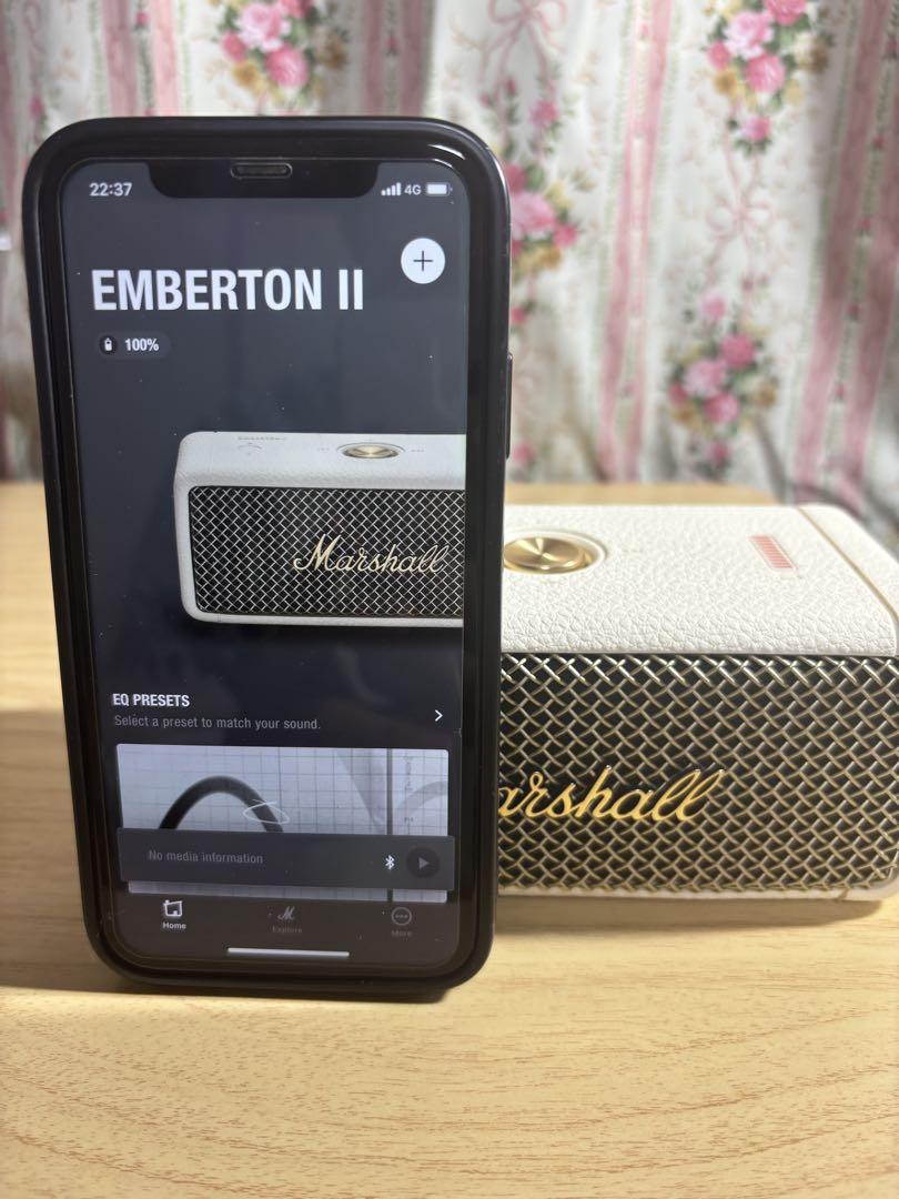 (正規品)Marshall EMBERTON Ⅱワイヤレススピーカー美品.