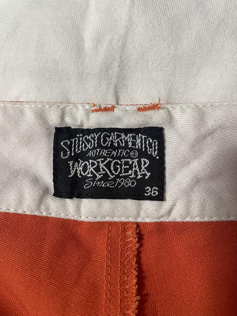 STUSSY アメリカ製カットオフワークパンツ
