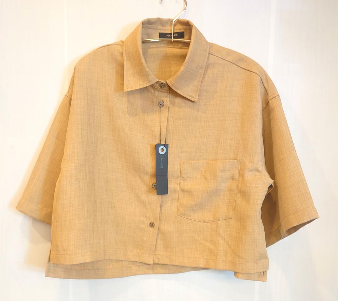 即納再入荷 JEANAS リネンライクドルイシャツSS&リネンライクドライパンツセットアップ EoXnl-m16881569266 再入荷得価