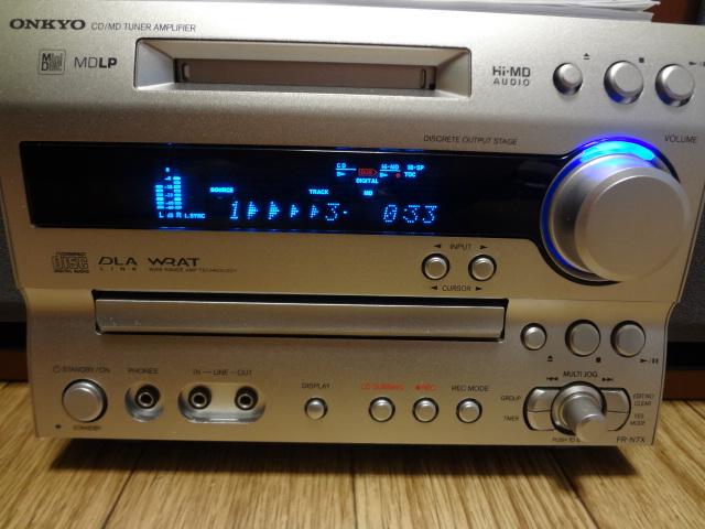 ☆逸品！！ 半ジャンク ONKYO CD MDコンポ FR-N7TX オンキョー