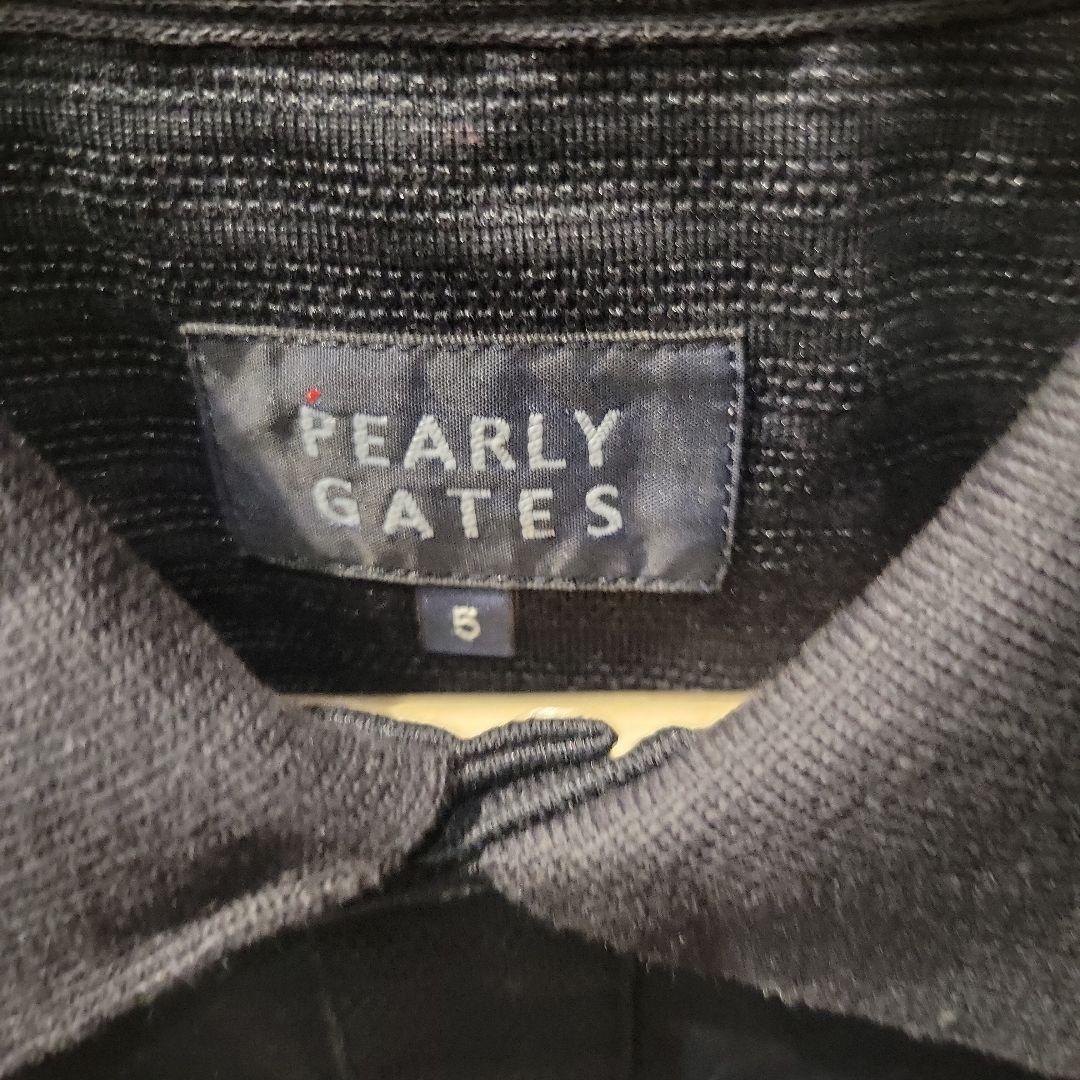 PEARLY GATES ポロシャツ ダークグレー B