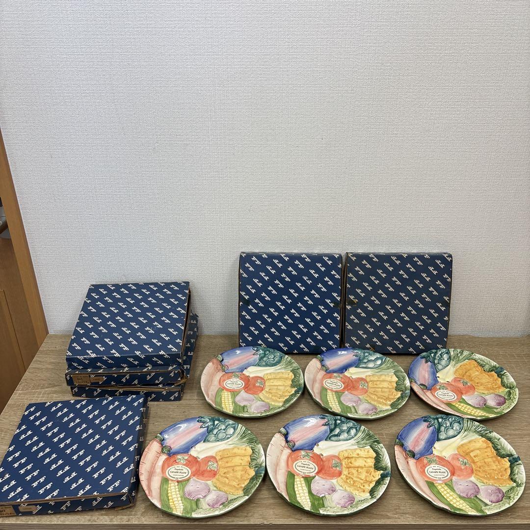 FITZ & FLOYD フィッツ&フロイド　ベジタブル　　野菜　プレート FITZ & FLOYD フィッツ&フロイド ベジタブル 野菜 プレート