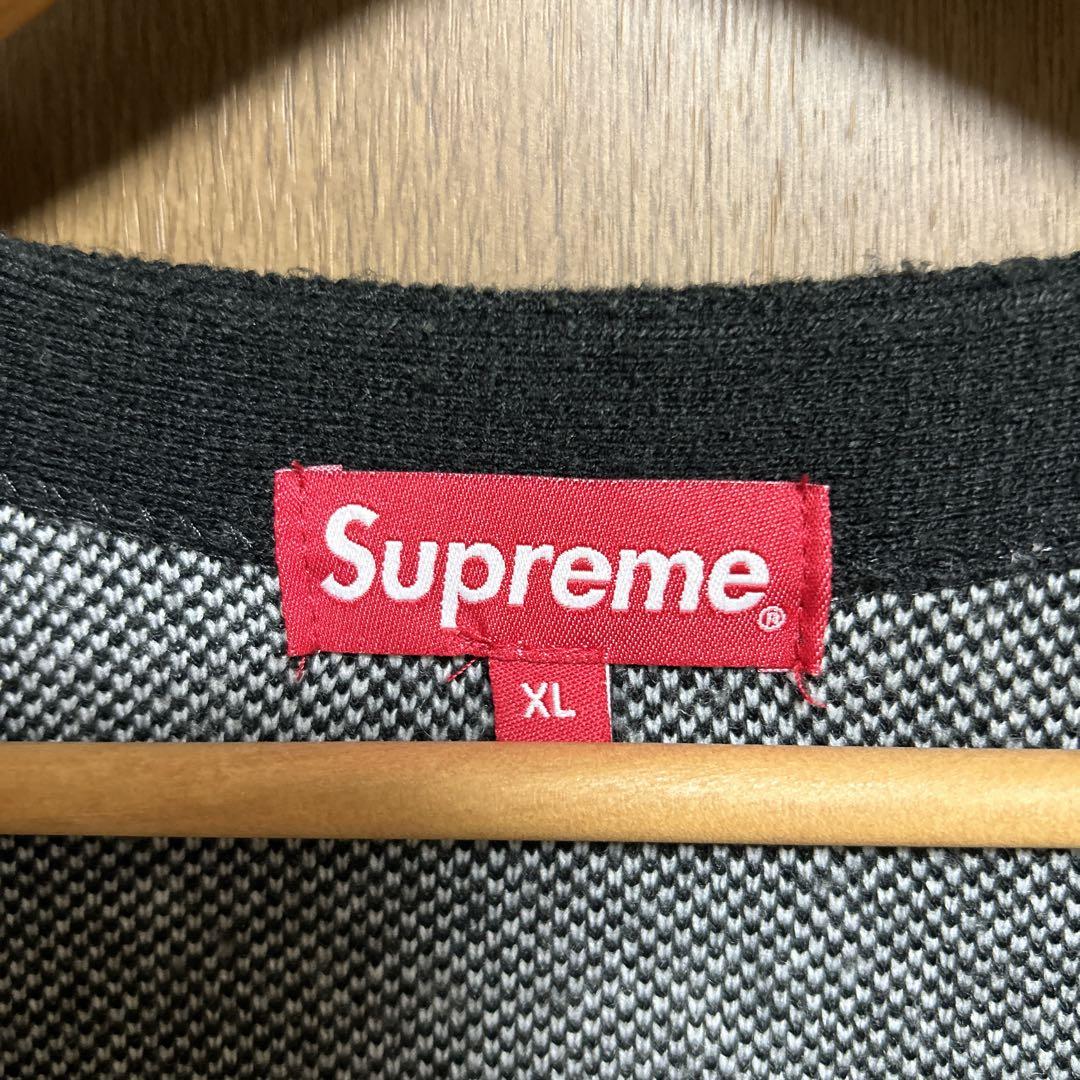 supreme 21ss checkerboad cardigan カーディガン
