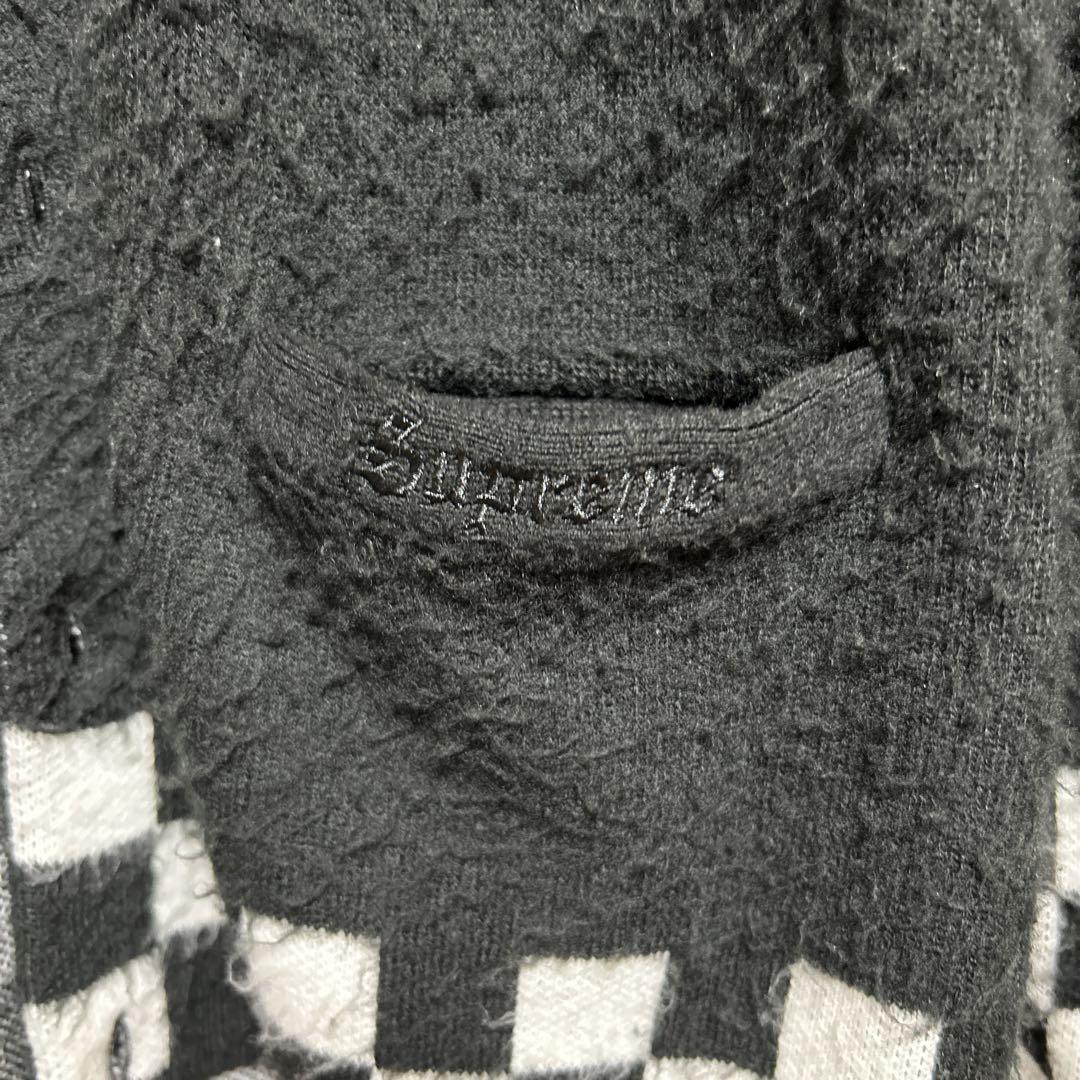 supreme 21ss checkerboad cardigan カーディガン