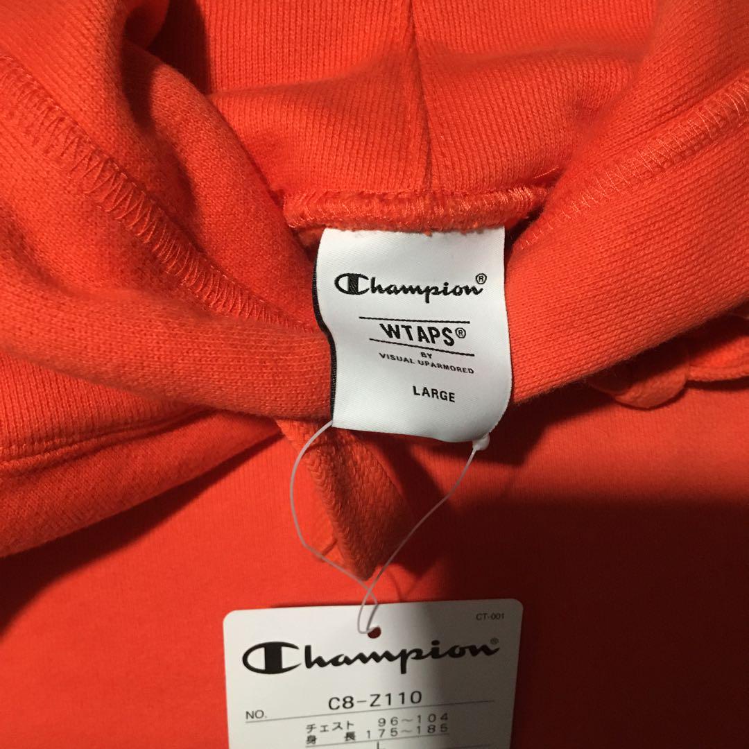 wtaps academy Hooded Sweatshirt orange L