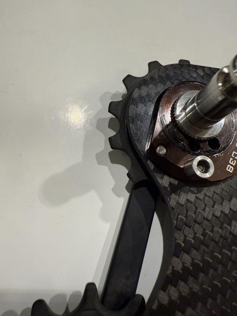 RIDEAリデア　RD6 C38 リアディレイラー ビッグプーリーフルセラミック