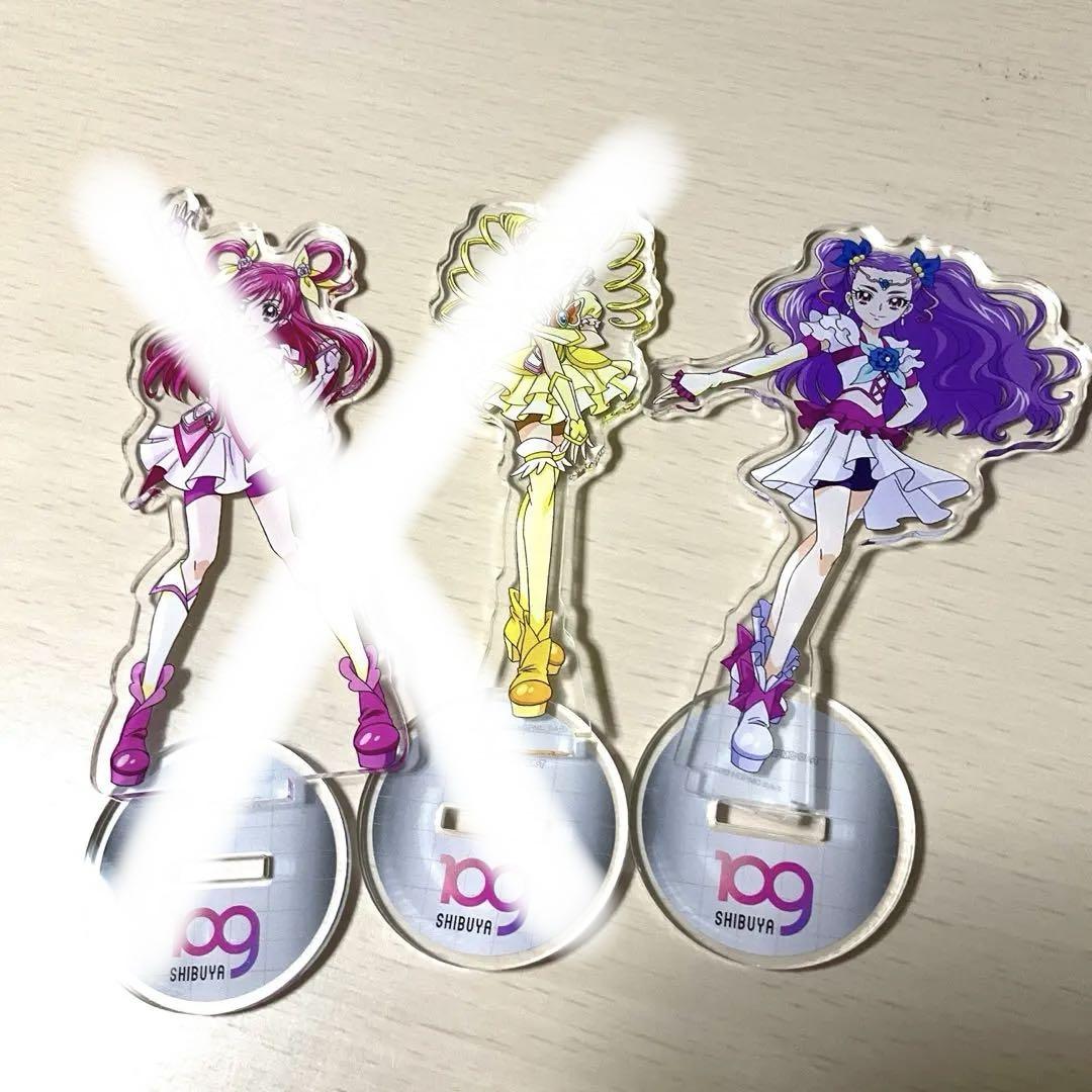 109 プリキュア5 アクリルスタンド ドリーム　レモネード　ミルキィローズ