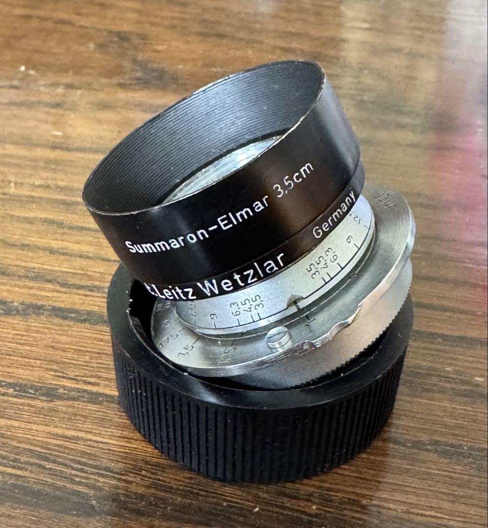 Leitz Leica Hood FOOKH 12505 For Summaron & Elmar 3.5Cm 35Mm