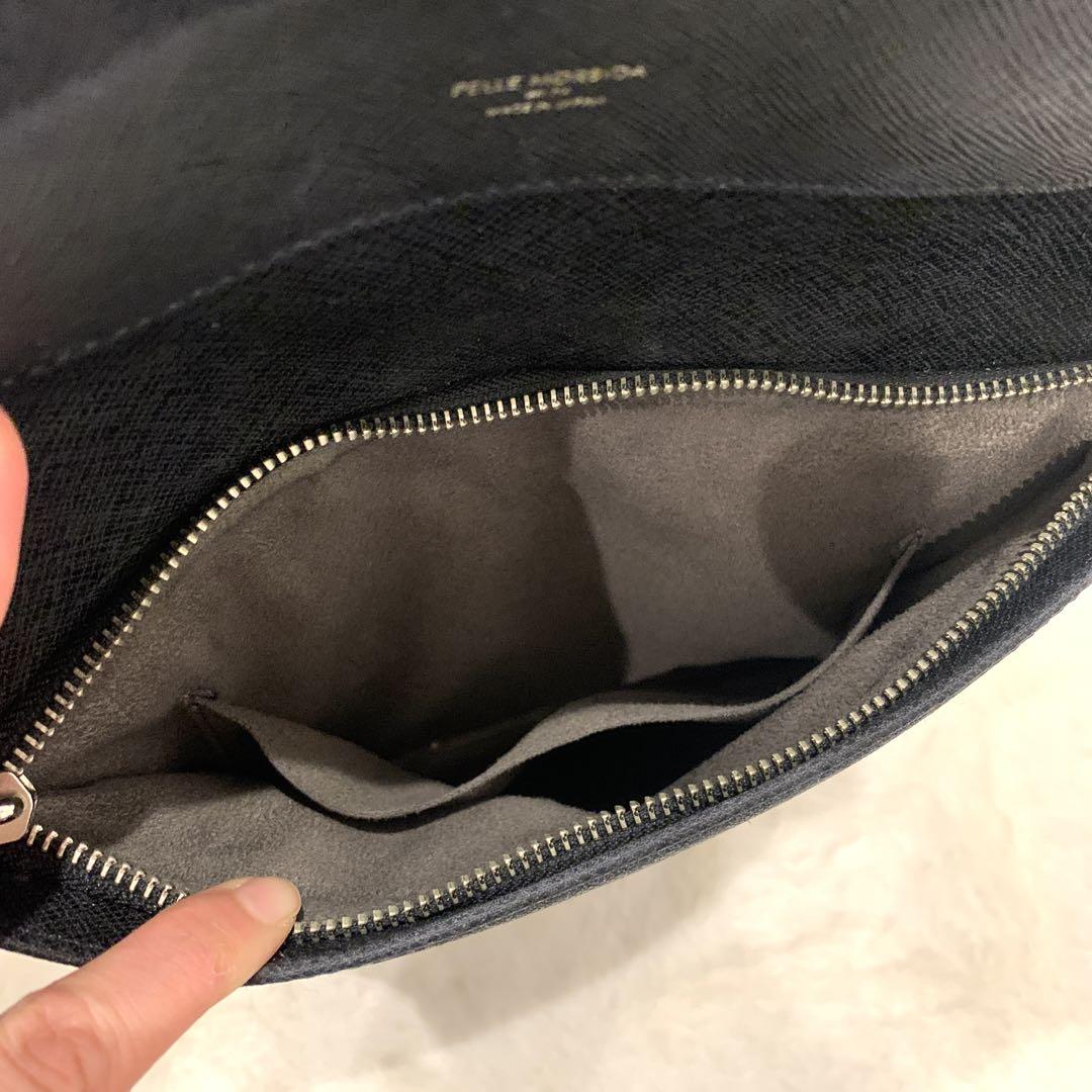 【美品】ペッレモルビダ レザー2way バックパック　ショルダーバッグ　ブラック