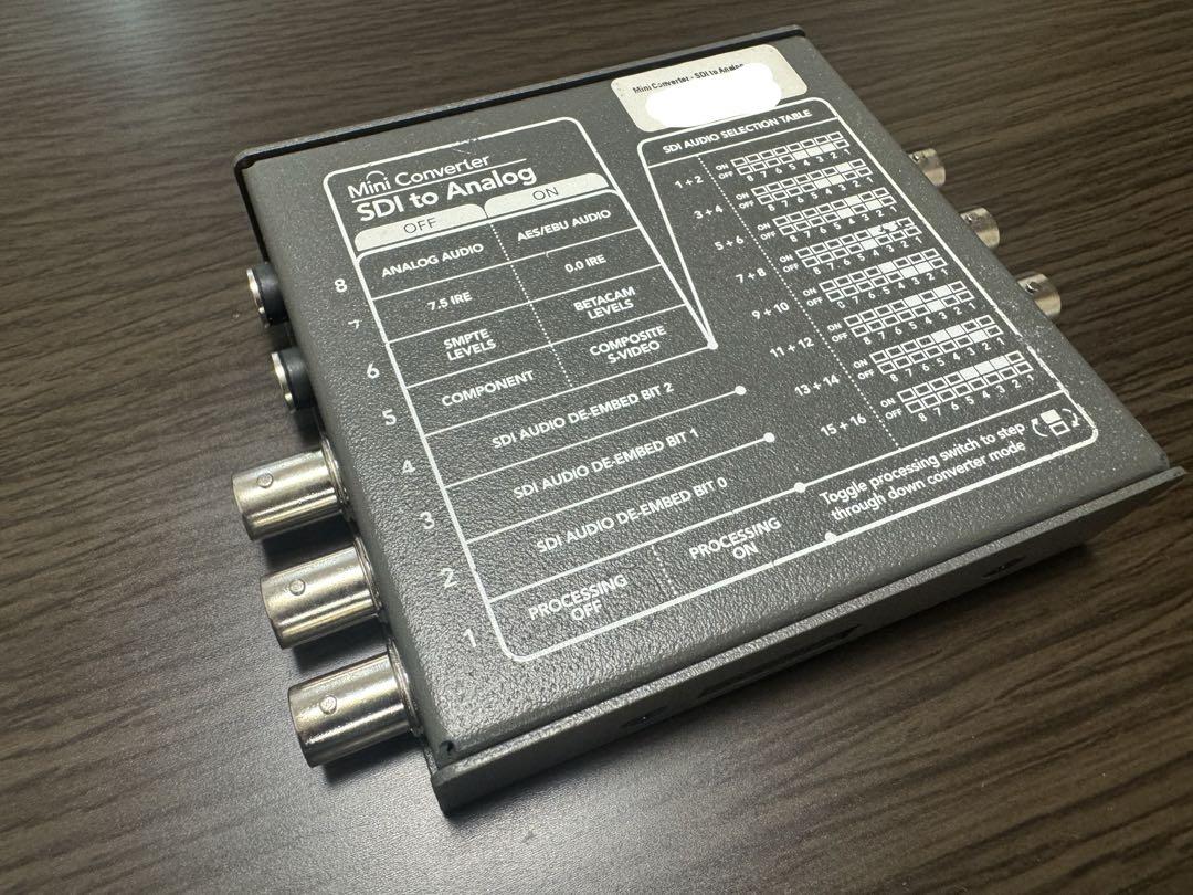その他 Blackmagic Design SDI to Analog