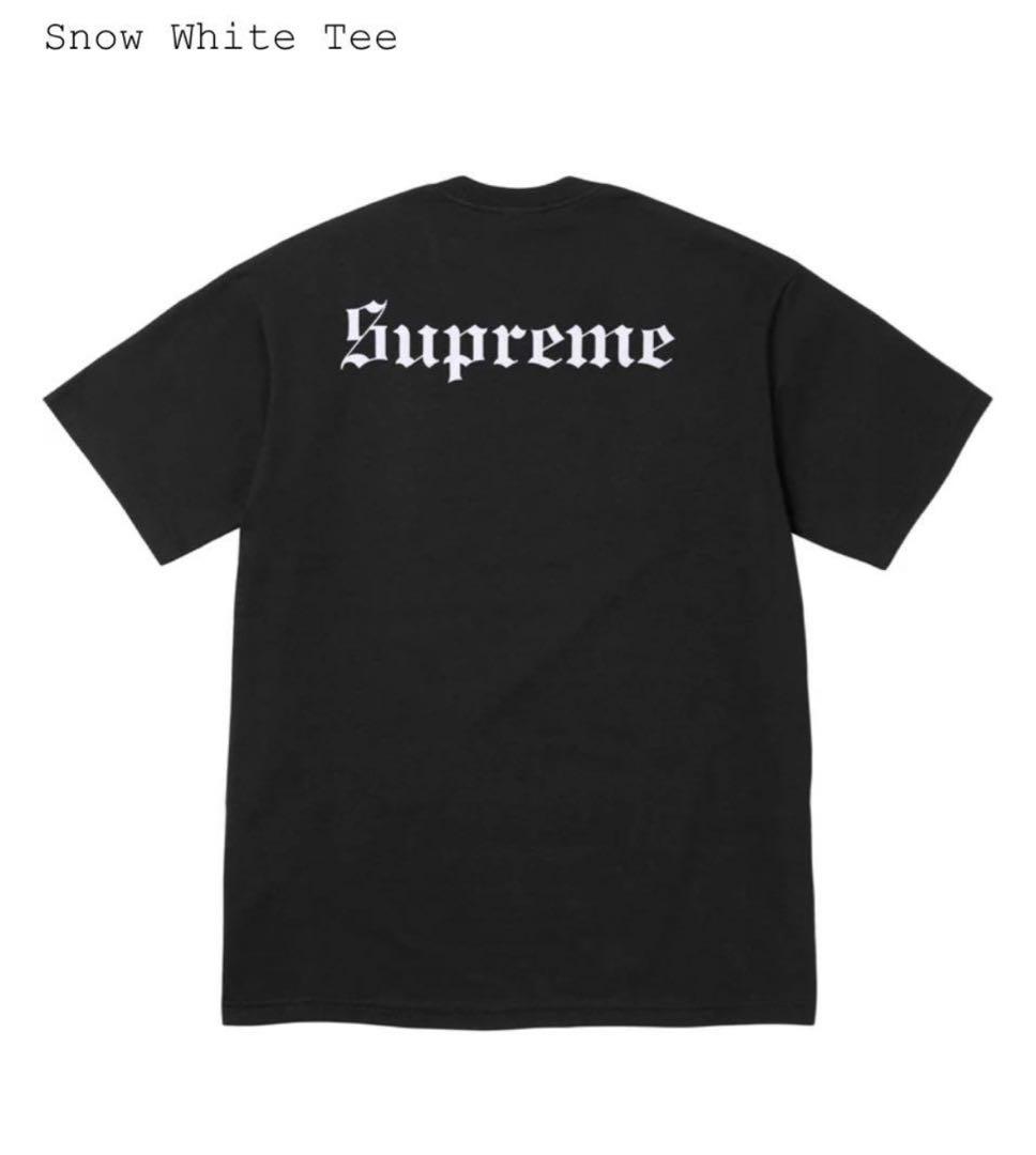 Supreme Snow White Tee Black 白雪姫M Supreme Snow White Tee Black M