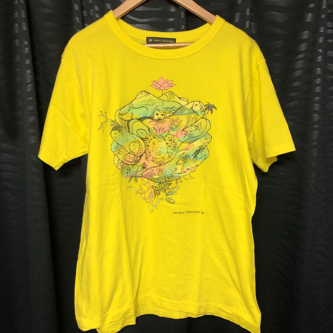 メルカリ 24時間テレビチャリtシャツ 19 大野智 黄色 Tシャツ カットソー 半袖 袖なし 999 中古や未使用のフリマ メルカリ 24時間テレビチャリtシャツ 19 大野智 黄色 Tシャツ カットソー 半袖 袖なし 999 中古や未使用のフリマ