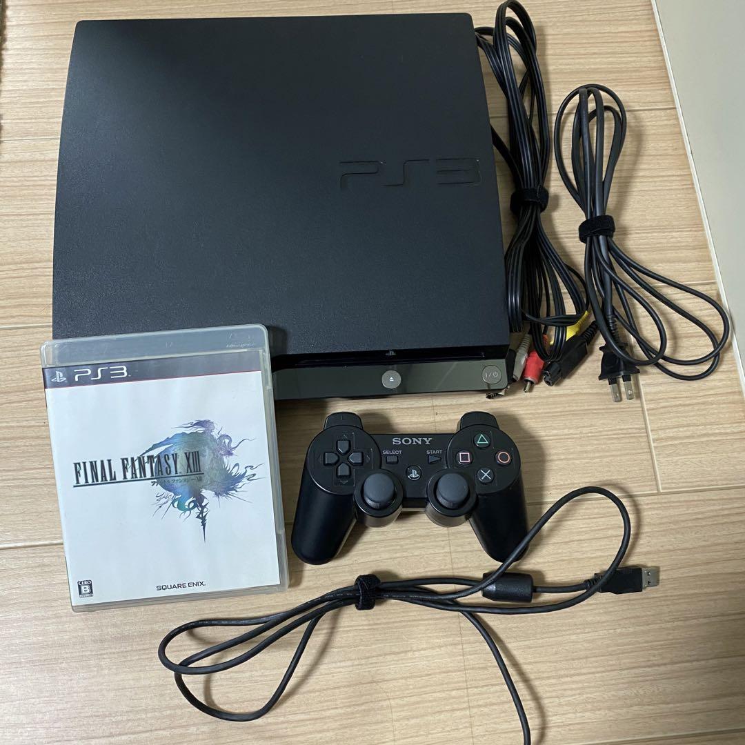 PS3(PlayStation3) 120GB 本体一式+ソフト一枚付