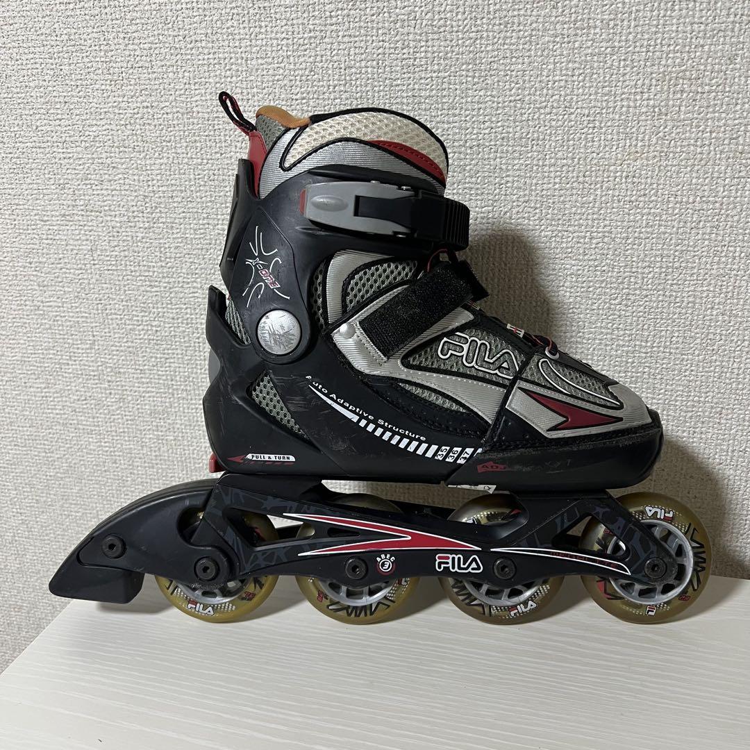 インラインスケート　サポーター付　FILA