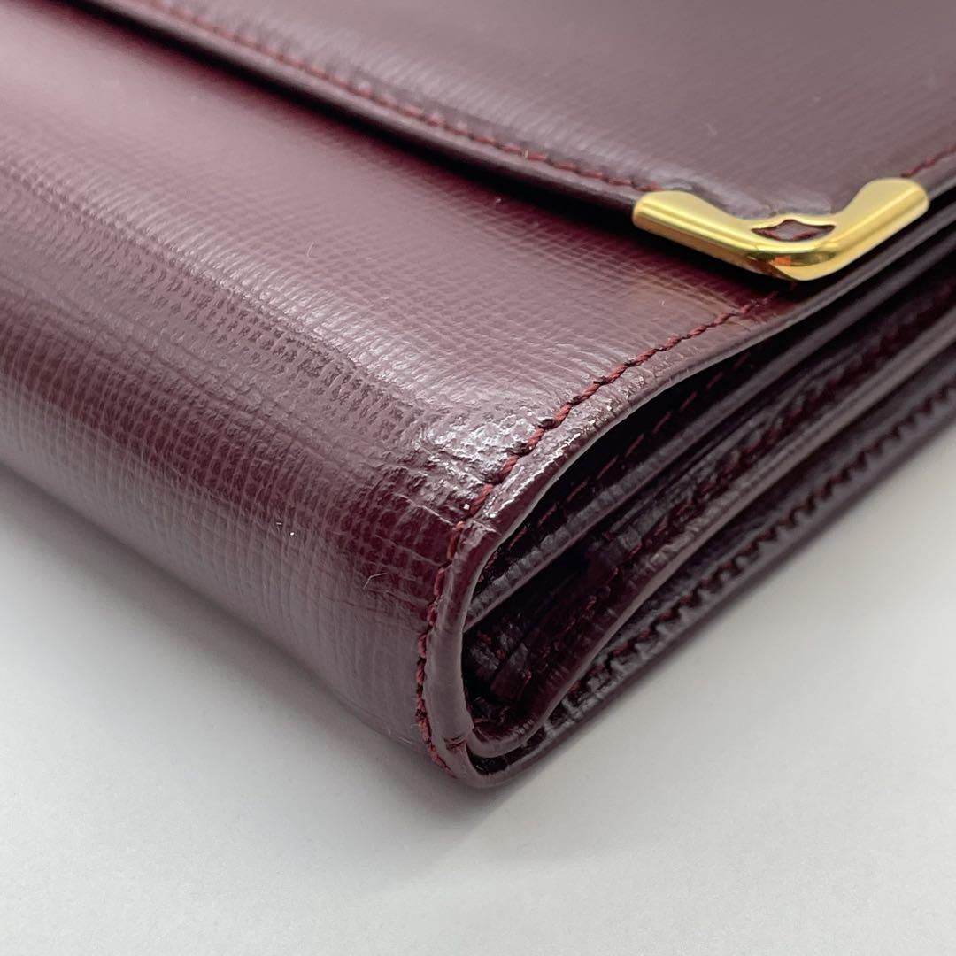 【極美品】Cartier カルティエ マスト がま口 長財布