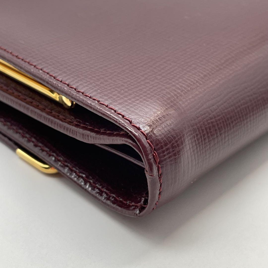 【極美品】Cartier カルティエ マスト がま口 長財布