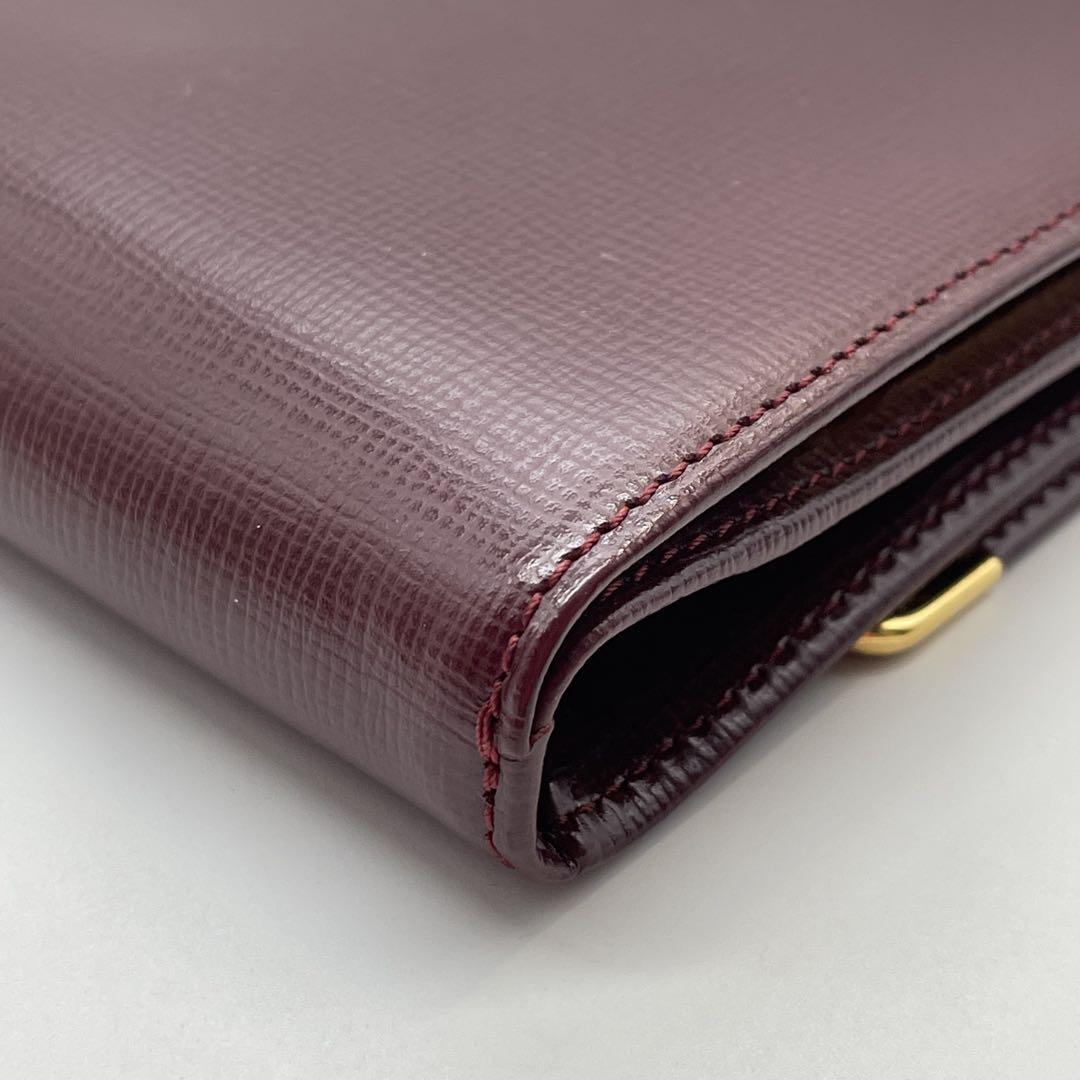 【極美品】Cartier カルティエ マスト がま口 長財布