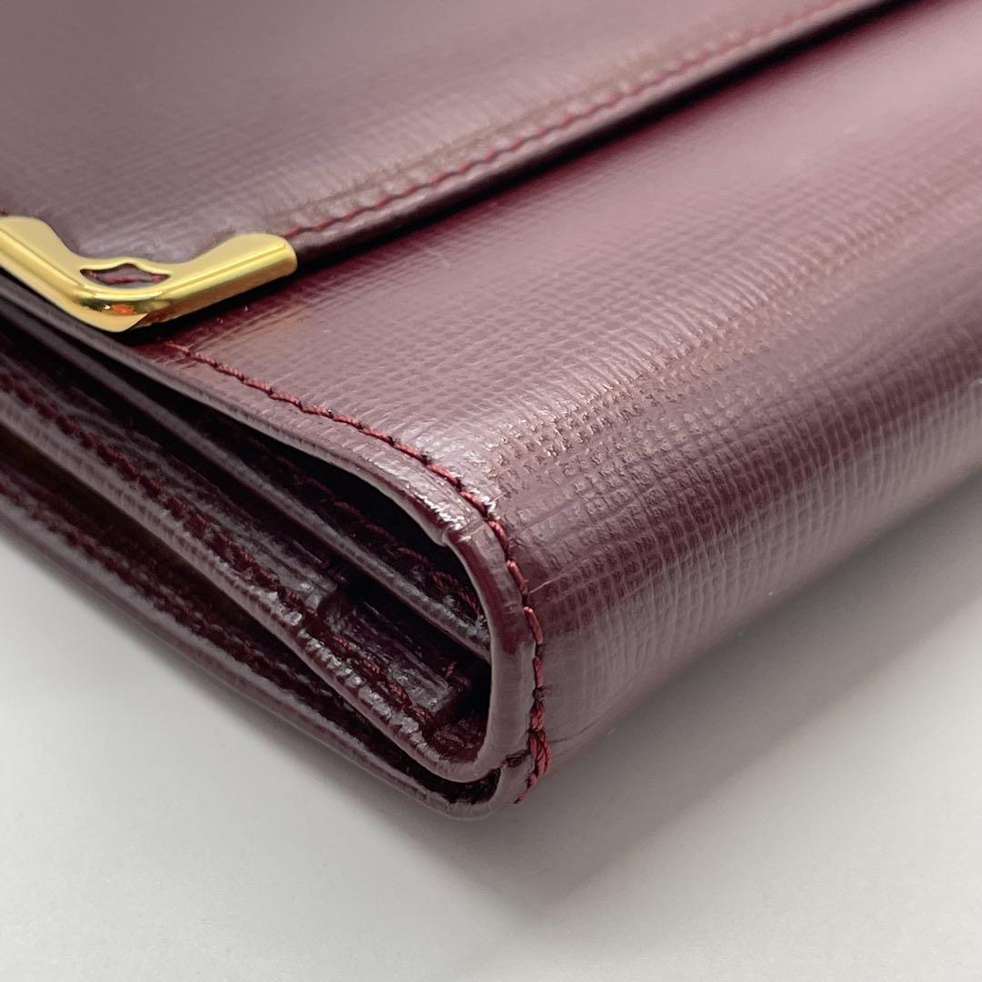 【極美品】Cartier カルティエ マスト がま口 長財布