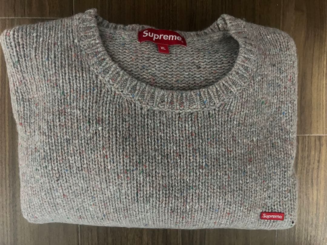 22FW Supreme Small Box Speckle Sweater 22FW Supreme Small Box Speckle Sweater
