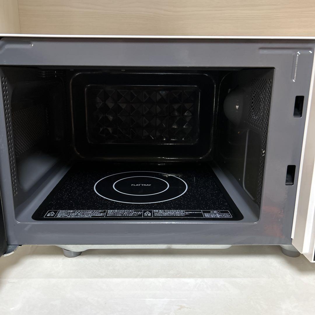 東芝　電子レンジ　ER-SM17 フラット　2019年製