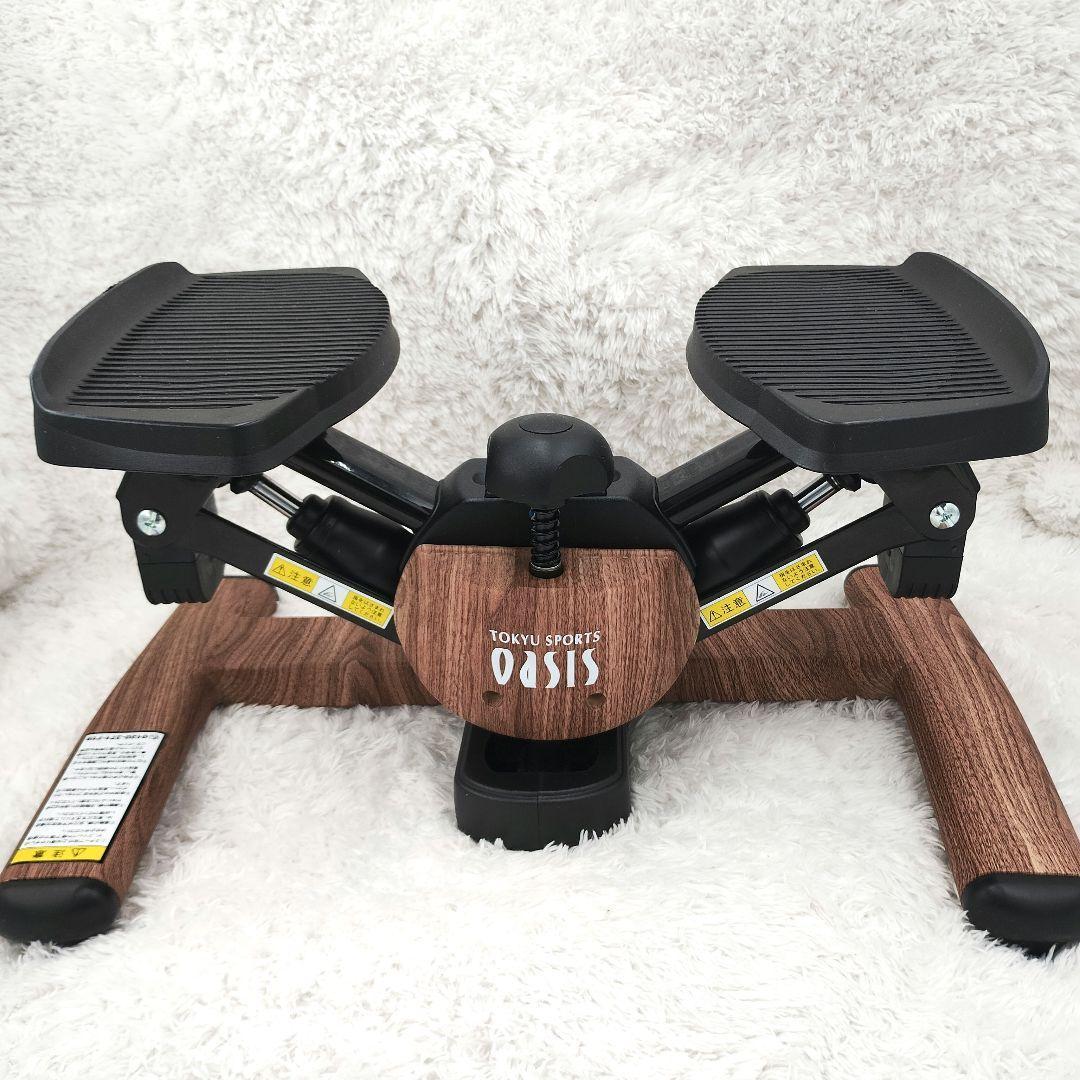 東急スポーツオアシス✨️ツイストエアロステッパー Premium 2way 木目 東急スポーツオアシス✨️ツイストエアロステッパー Premium 2way 木目