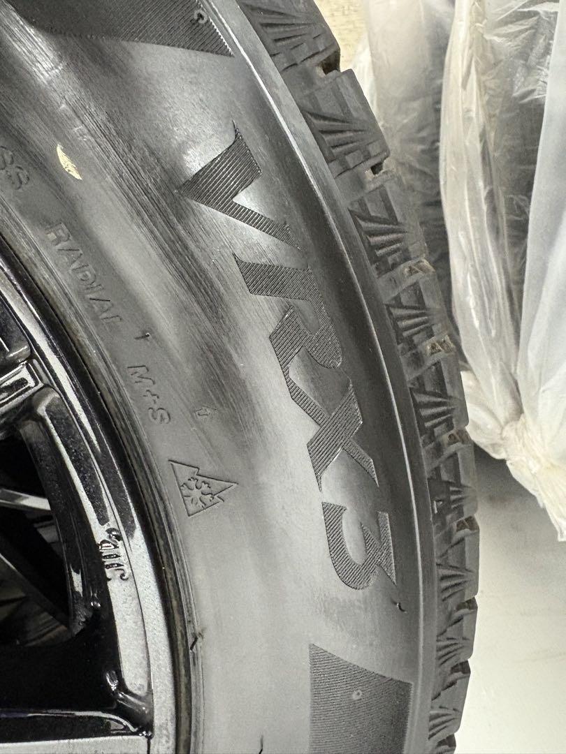 2023年製　17インチ　ブリヂストンVRX3 アルミセット　195/60R17
