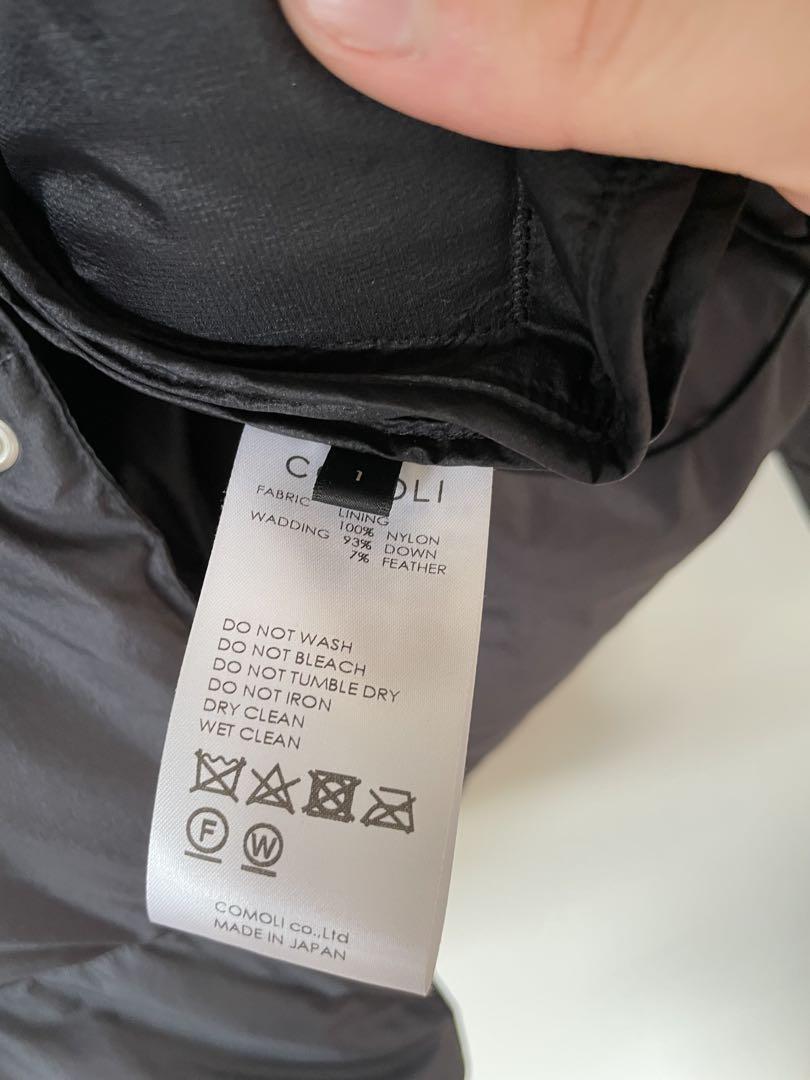 COMOLI 23AW Y03-01019 ダウン ジャケット