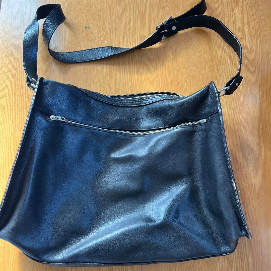 MASAKI MATSUSHIMA レザーショルダーバッグ