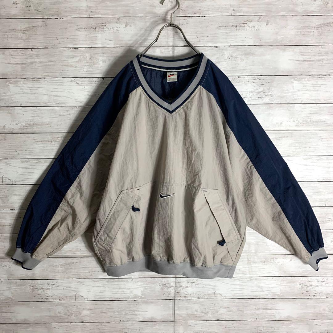 メーカー直送】 2点おまとめ 古着 90s ナイキ NIKE ナイロンプル
