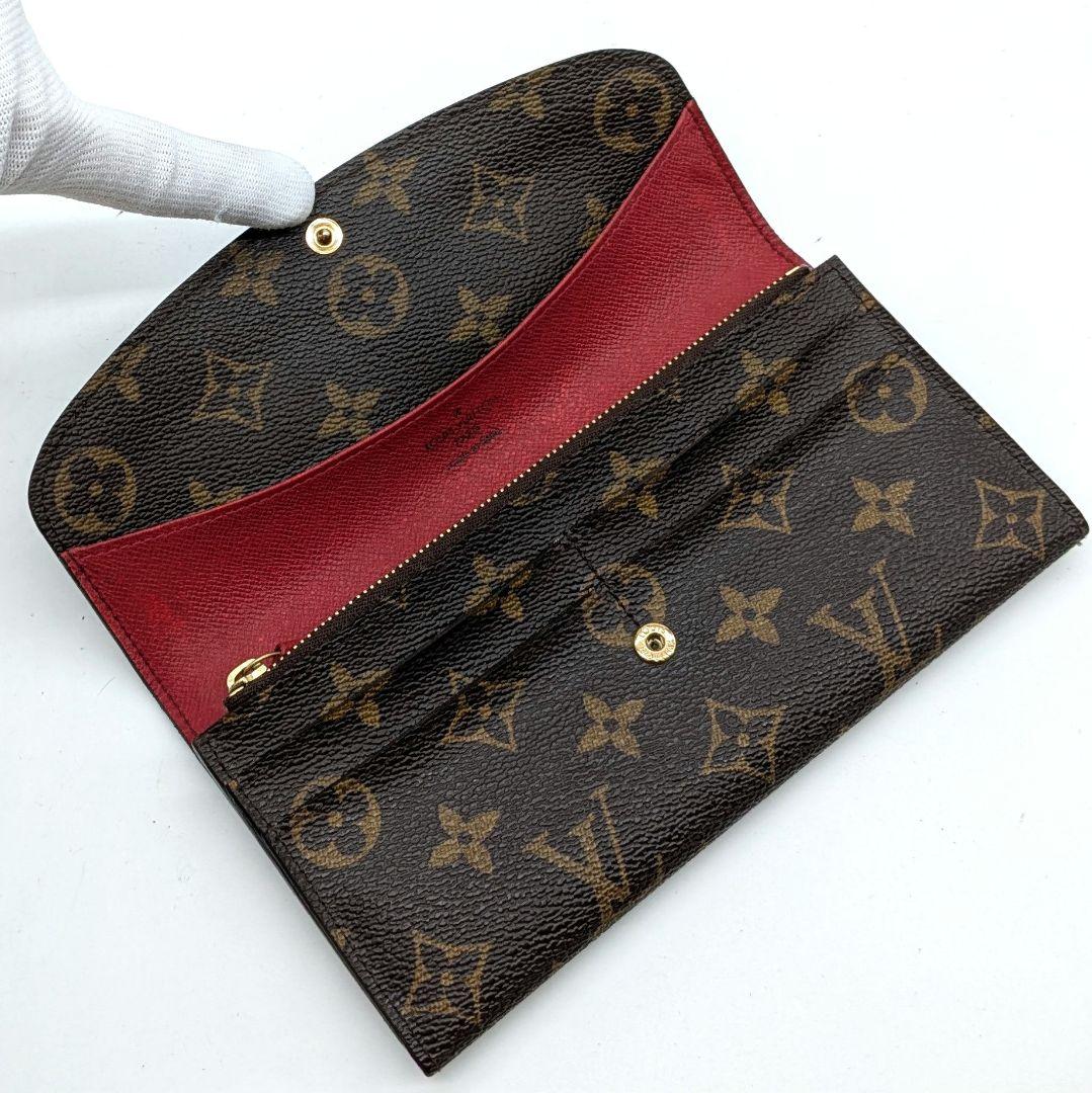 ルイヴィトン LOUISVUITTON エミリー モノグラム 長財布 C25