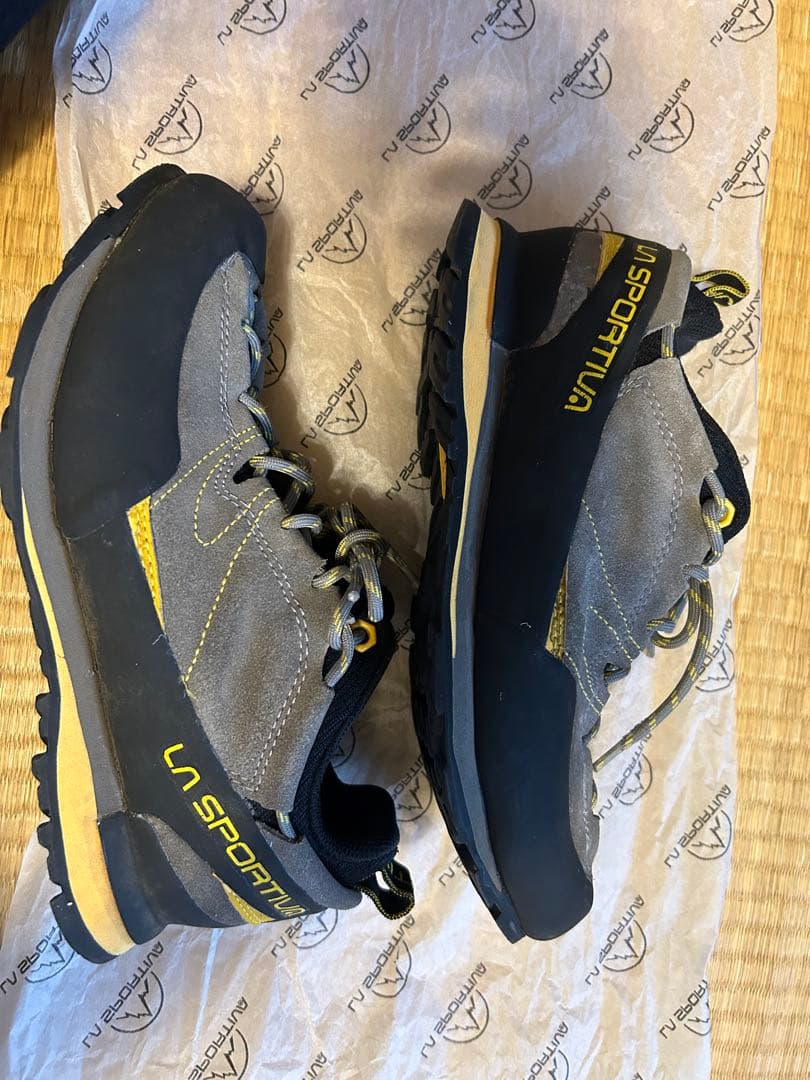 ローカット グレーイエロー