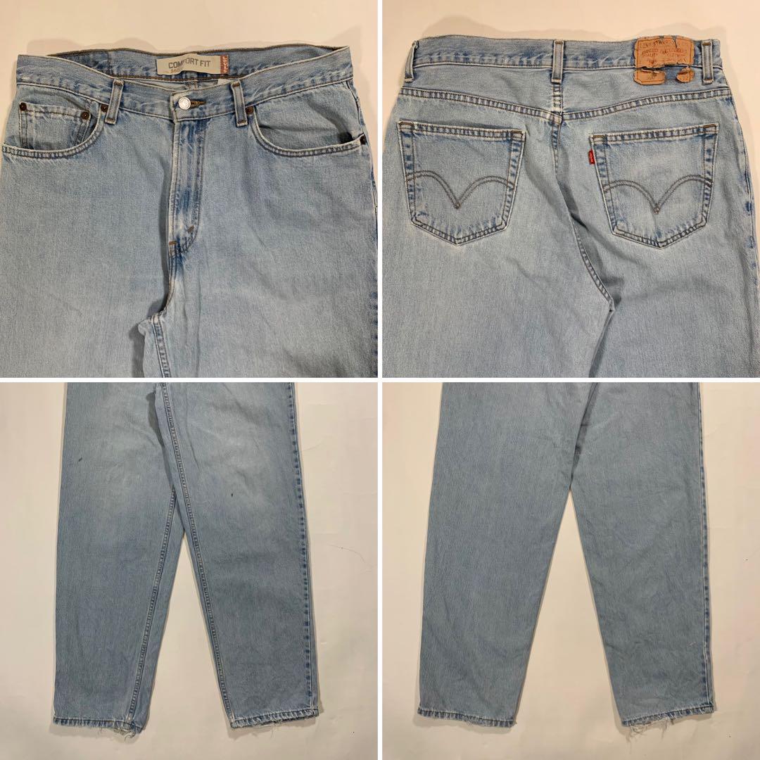 9884 リーバイス 560 デニムパンツ コンフォート バギーパンツ W33