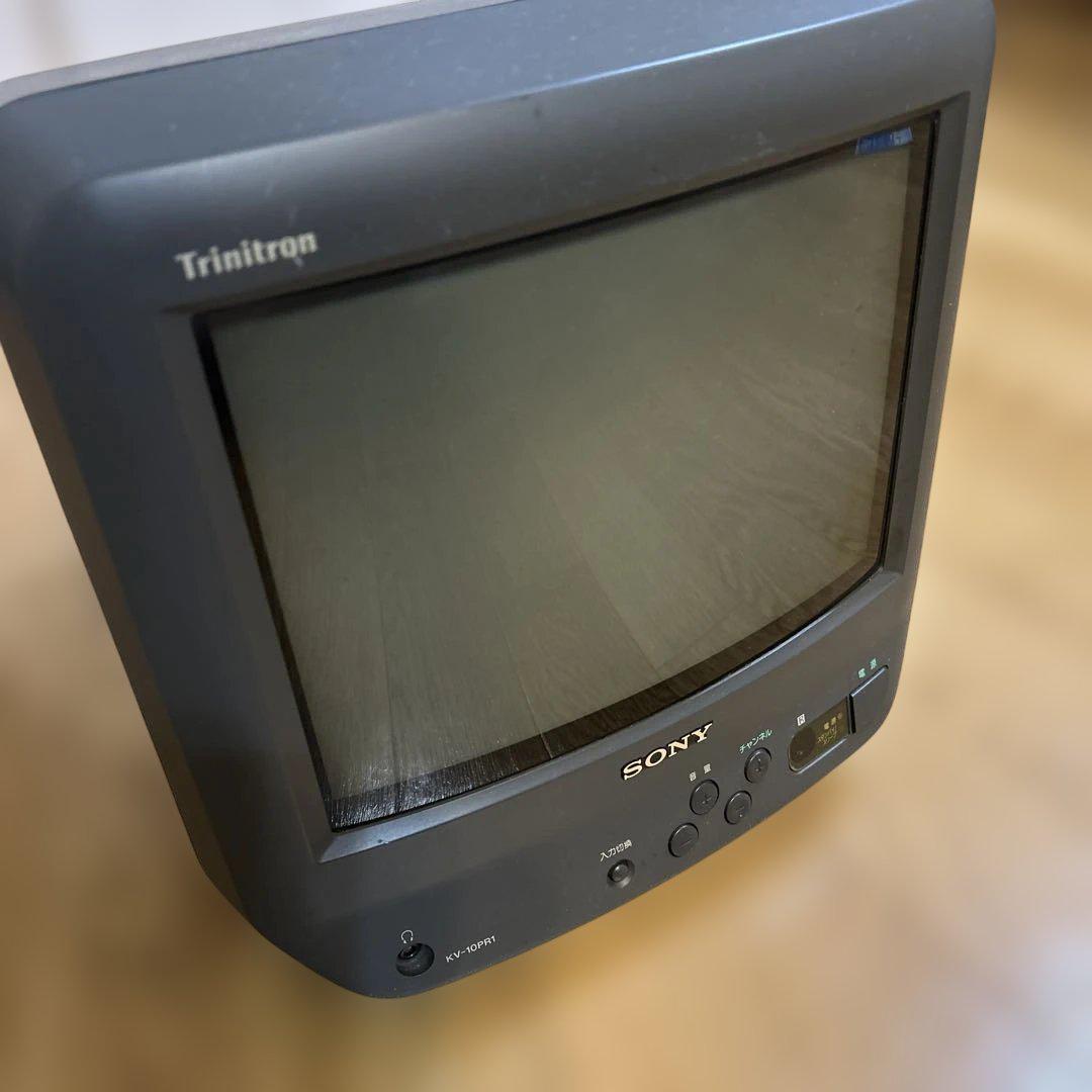 SONY Trinitron 10型 ブラウン管テレビ ジャンク トリニトロン SONY トリニトロン 〈monologue101〉｜のりしろ太郎