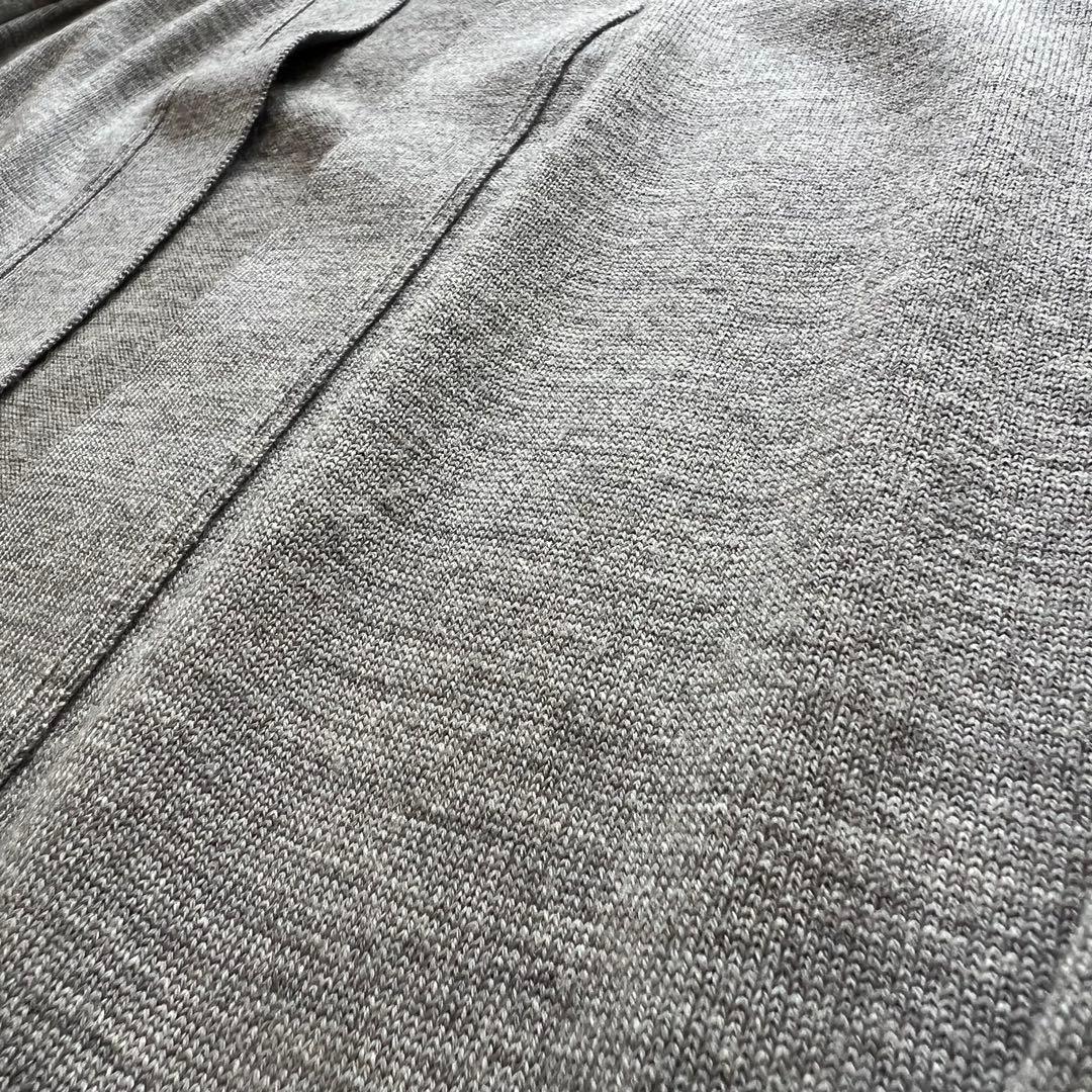 24aw 極美品 定価56,100円 JOHN SMEDLEY ボタンレス