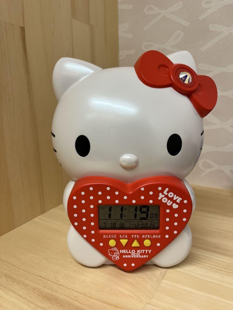 ハローキティ　おしゃべり目覚まし時計