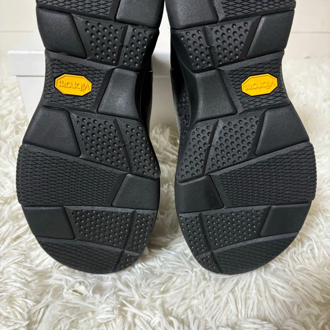 新品未使用✨gomme ゴム　チェルシーブーツ　厚底　vibramソール　レザー