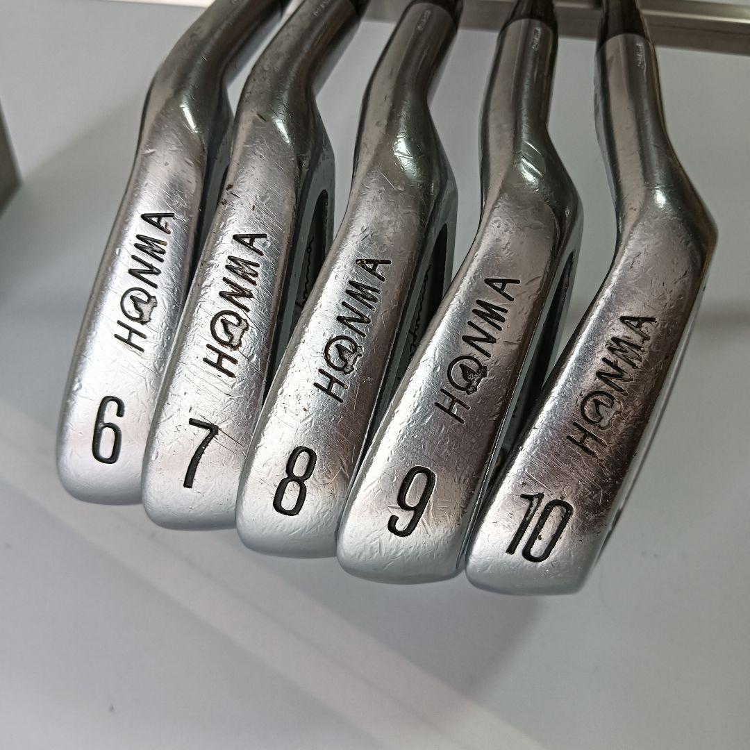 中古 HONMA アイアンセット 6-10
